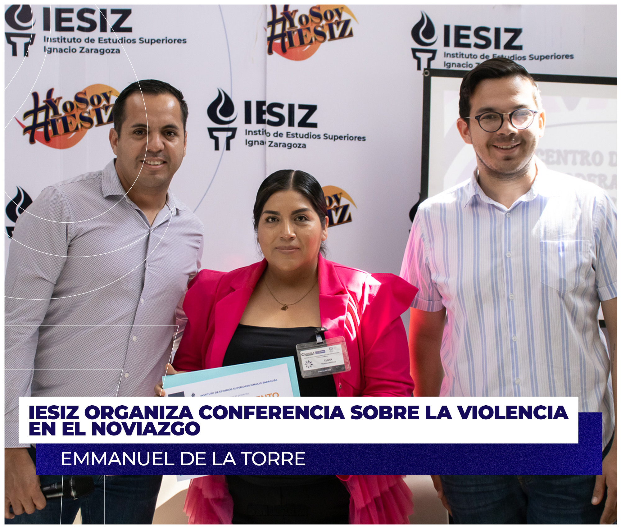 IESIZ ORGANIZA CONFERENCIA SOBRE LA VIOLENCIA EN EL NOVIAZGO