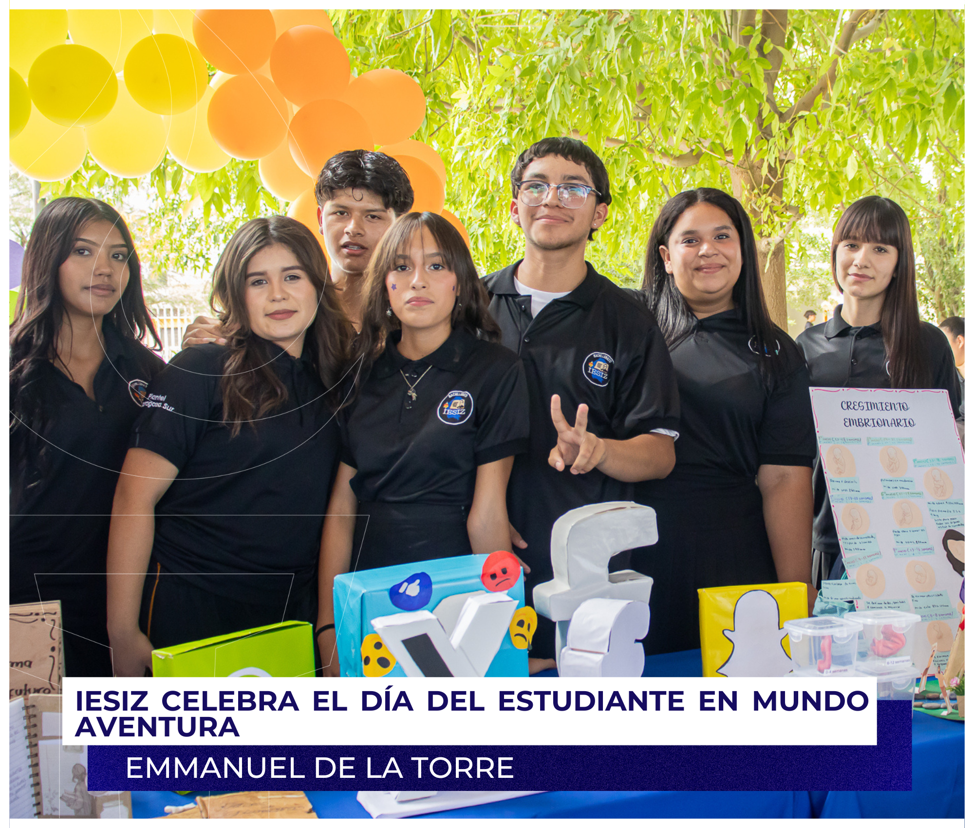 Bachillerato IESIZ despide su ciclo escolar con feria educativa